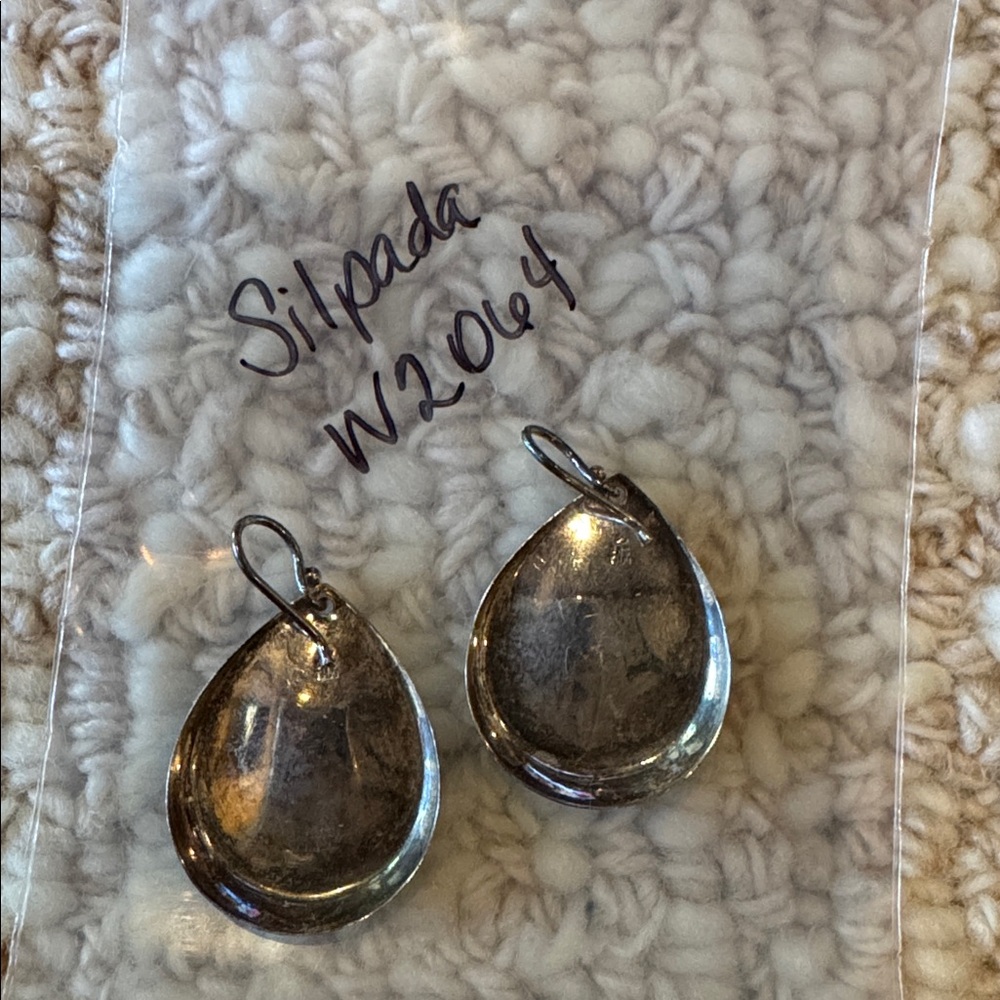 Silpada 925 Silver Teardrop Earrings